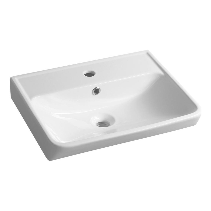 Bruckner - Lavabo empotrado NEON 45x41,5 cm cerámica/blanco