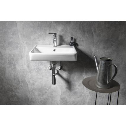 Bruckner - Lavabo empotrado NEON 45x41,5 cm cerámica/blanco