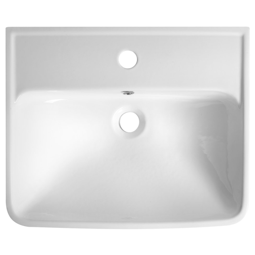 Bruckner - Lavabo empotrado NEON 45x41,5 cm cerámica/blanco