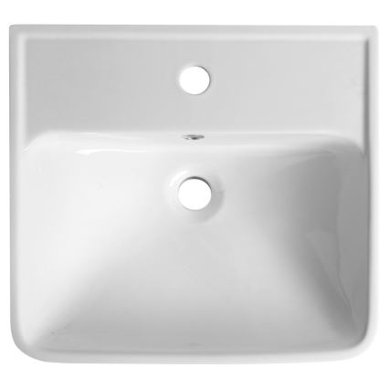 Bruckner - Lavabo empotrado NEON 50x41,5 cm cerámica/blanco
