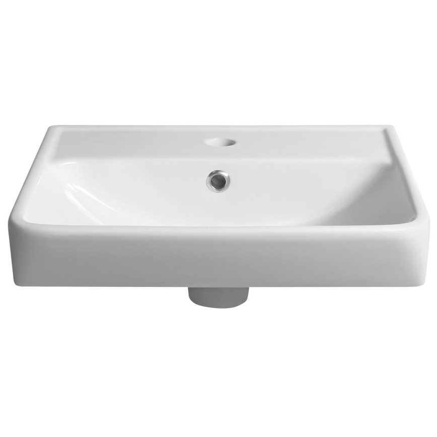 Bruckner - Lavabo empotrado NEON 50x41,5 cm cerámica/blanco