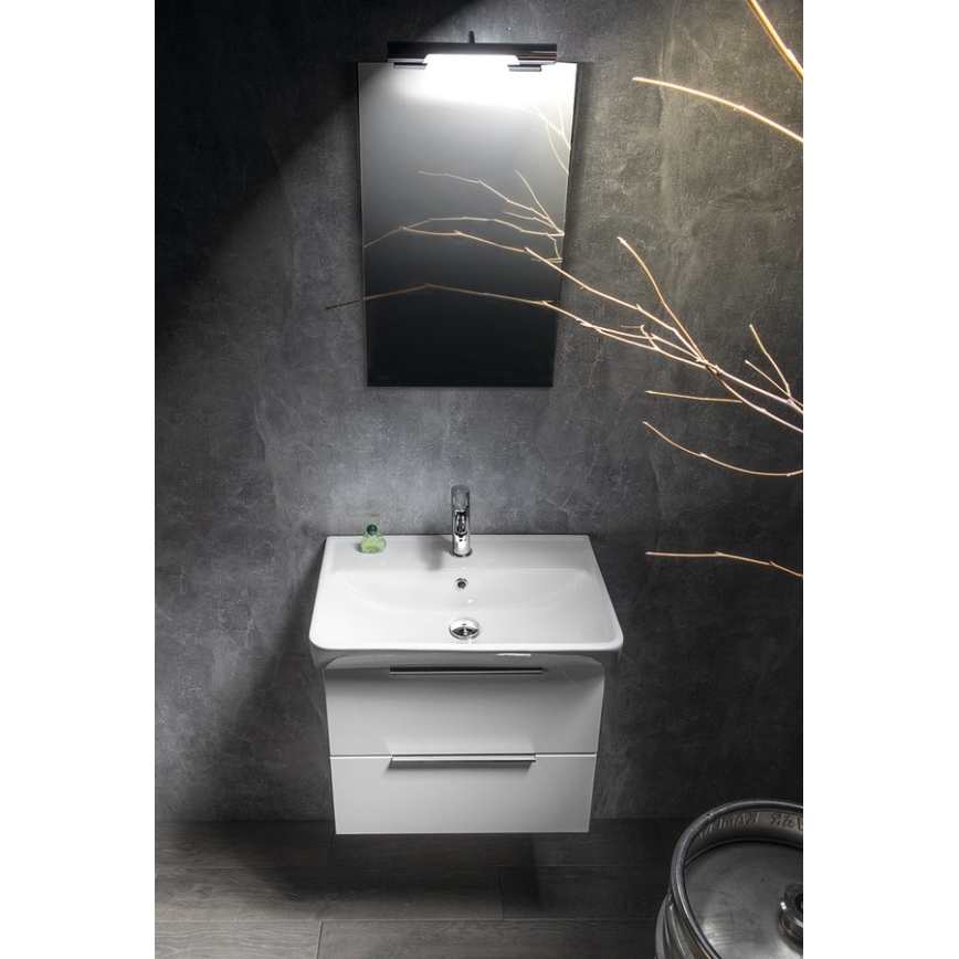 Bruckner - Lavabo empotrado NEON 60x41,5 cm cerámica/blanco
