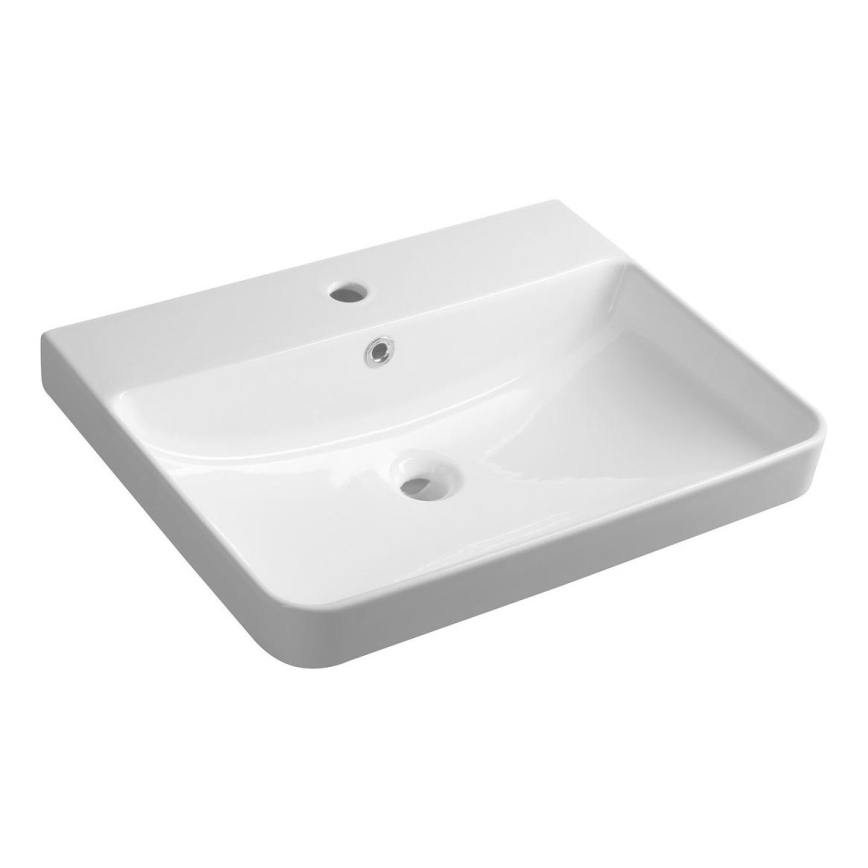 Bruckner - Lavabo empotrado NERON 60x48 cm blanco