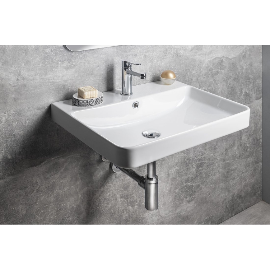 Bruckner - Lavabo empotrado NERON 60x48 cm blanco
