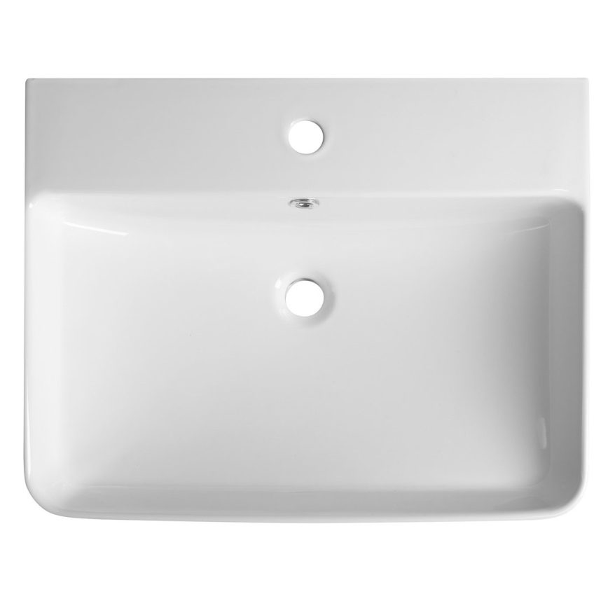 Bruckner - Lavabo empotrado NERON 60x48 cm blanco