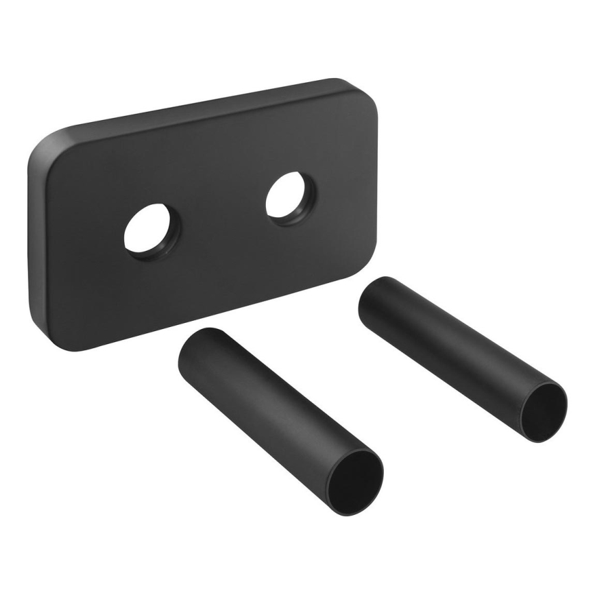Bruckner - Roseta de cubierta para conexión central WICHER mate negro