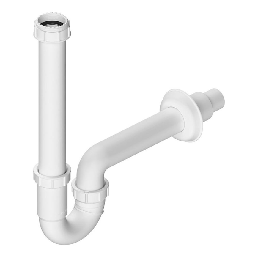 Bruckner - Sifón de lavabo DN40 blanco