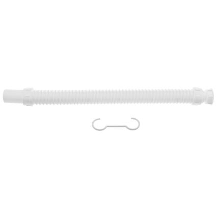 Bruckner - Sifón flexible para fregadero DN40 blanco