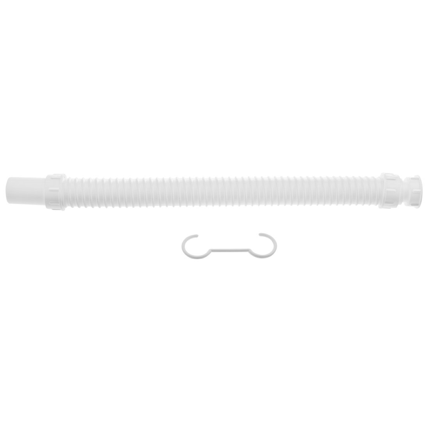 Bruckner - Sifón flexible para fregadero DN40 blanco