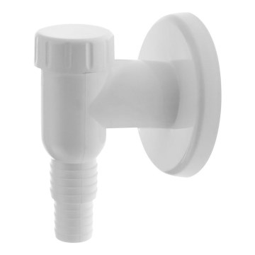 Bruckner - Sifón para lavadora exterior DN32 blanco