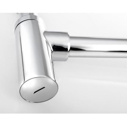 Bruckner - Sifón redondo para lavabo DN32 cromo brillante