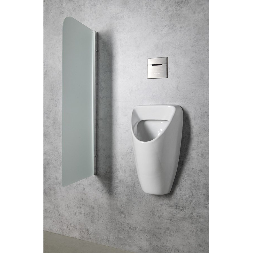 Bruckner - Urinario SCHWARN entrada trasera, desagüe trasero cerámica/blanco
