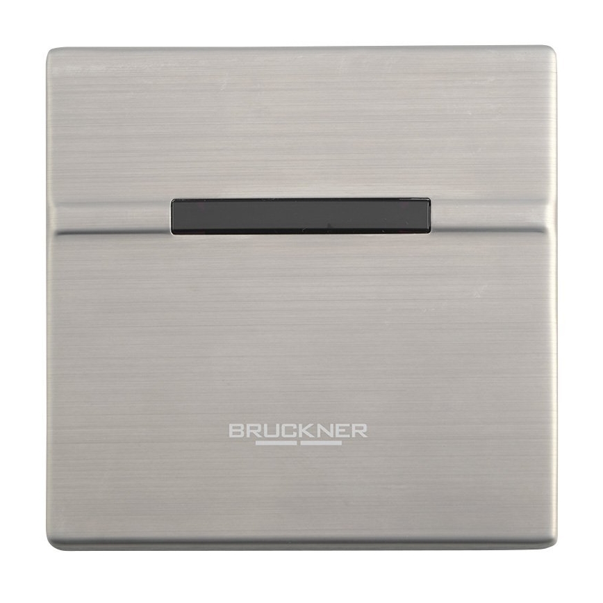 Bruckner - Válvula de descarga automática con sensor para urinarios 6V DC/4xAA acero inoxidable