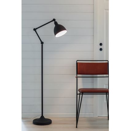 ByRydens - Lámpara de pie BAZAR 1xE27/5W/230V negro