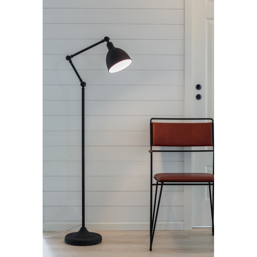 ByRydens - Lámpara de pie BAZAR 1xE27/5W/230V negro