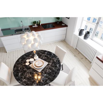 ByRydens - Lámpara colgante GROSS 8xG9/4W/230V blanco diá. 50 cm