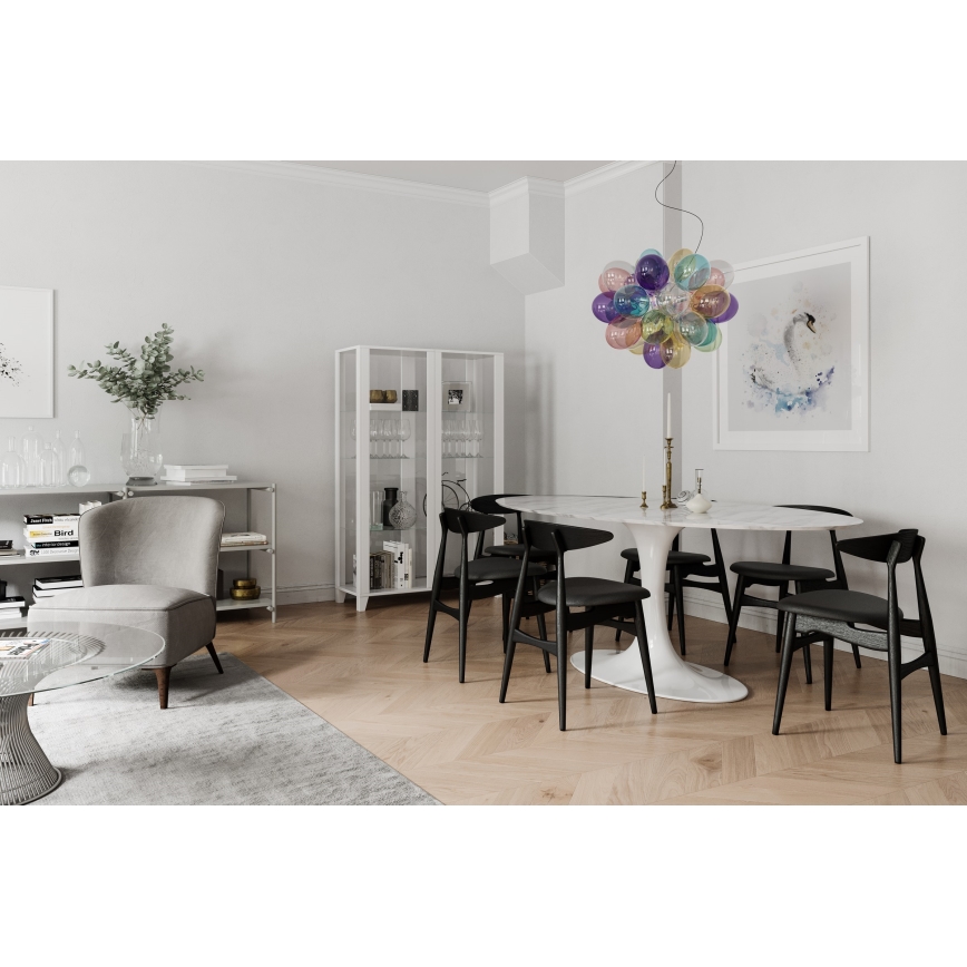 ByRydens - Lámpara colgante GROSS 8xG9/4W/230V colorido diá. 50 cm