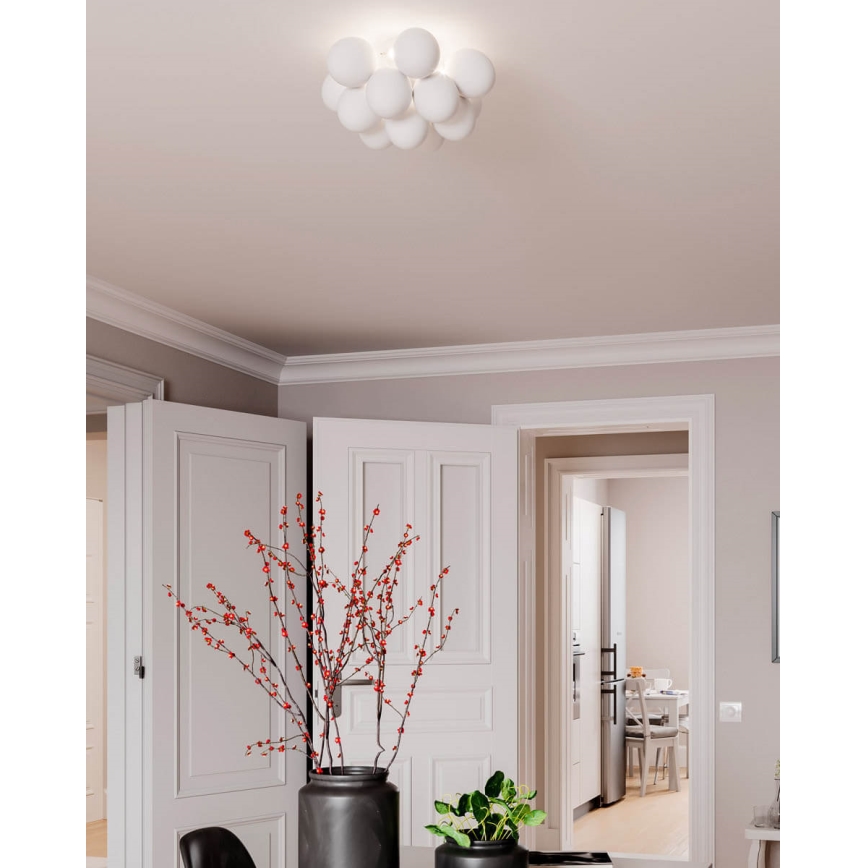 ByRydens - Plafón GRANDE 3xG9/4W/230V blanco diá. 30 cm