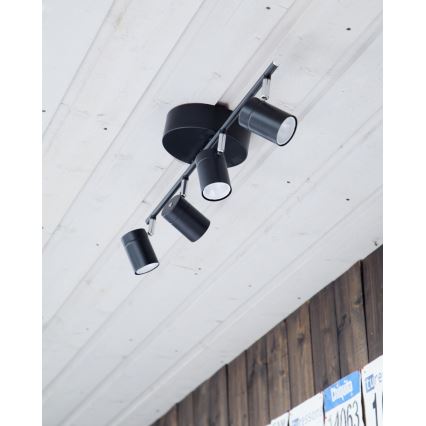 ByRydens - Foco CORRECT 4xGU10/7W/230V negro