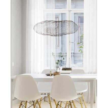ByRydens - Lámpara LED colgante HAYDEN LED/15W/230V negro