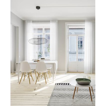 ByRydens - Lámpara LED colgante HAYDEN LED/15W/230V negro