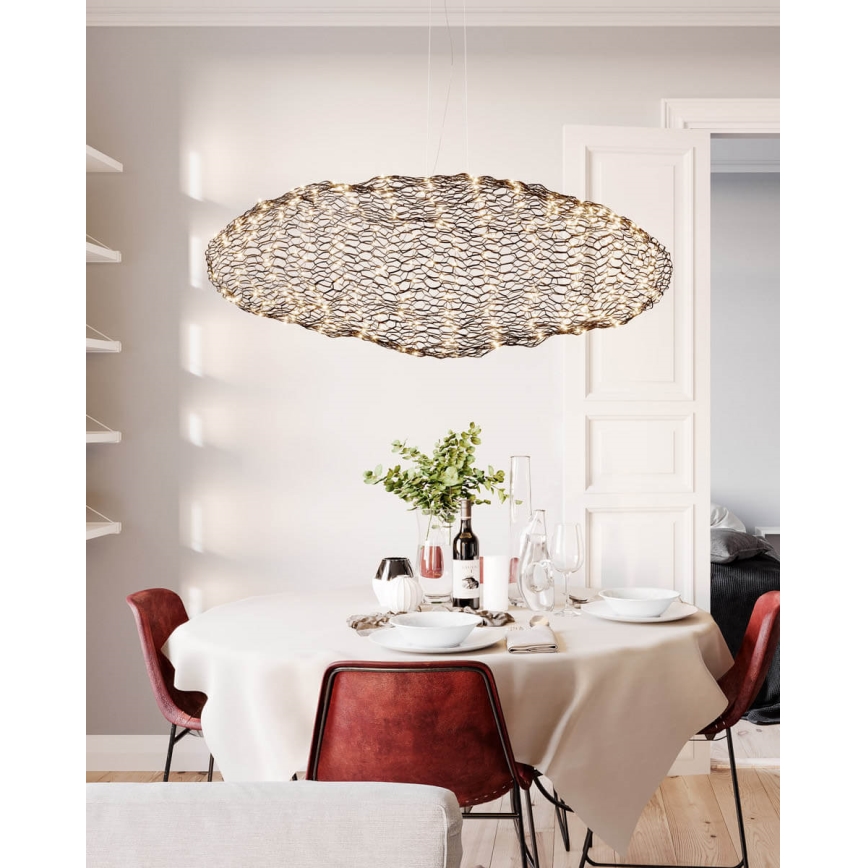 ByRydens - Lámpara LED colgante HAYDEN LED/20W/230V negro