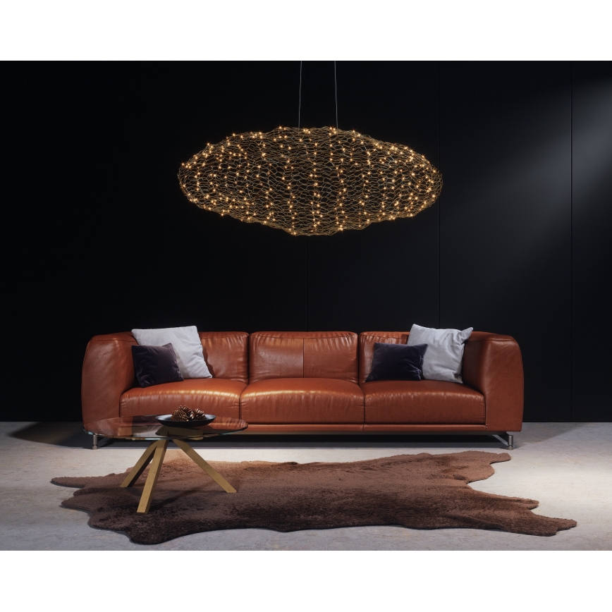 ByRydens - Lámpara LED colgante HAYDEN LED/20W/230V dorado