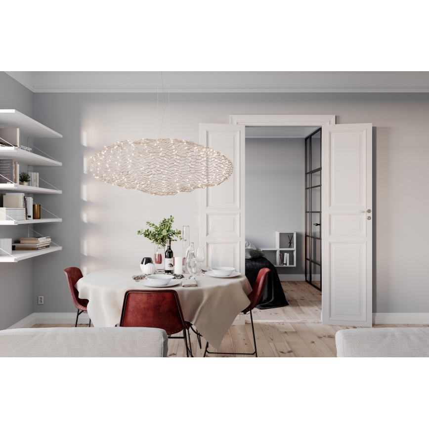 ByRydens - Lámpara LED colgante HAYDEN LED/20W/230V dorado
