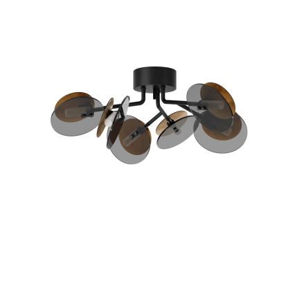 ByRydens - Lámpara de techo TURNO 6xG9/4W/230V dorado/negro