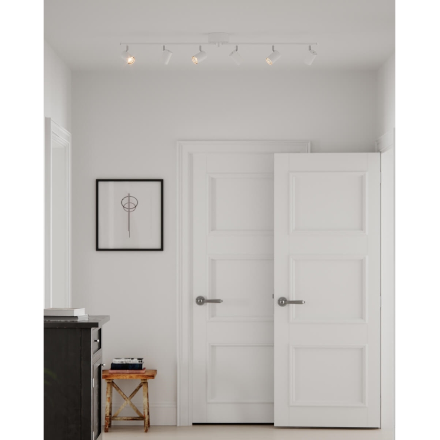 ByRydens - Foco CORRECT 6xGU10/7W/230V blanco