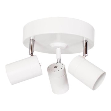 ByRydens - Foco CORRECT 3xGU10/7W/230V blanco diá. 20 cm