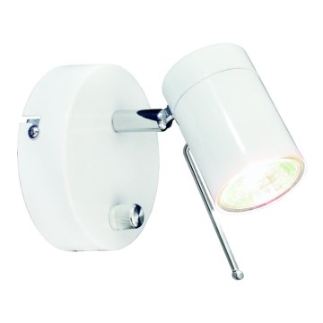ByRydens - Foco de pared regulable CORRECT 1xGU10/7W/230V blanco