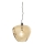 ByRydens - Lámpara colgante BELLISSIMO 1xE27/8W/230V ahumado/marrón diá. 40 cm