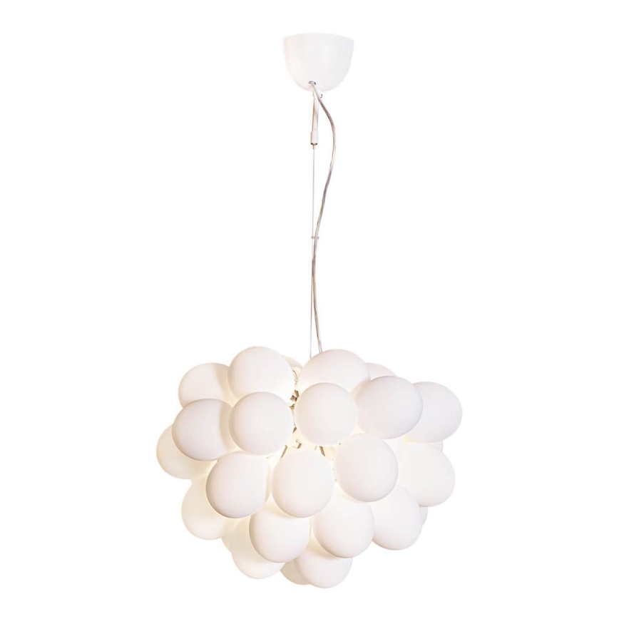 ByRydens - Lámpara colgante GROSS 8xG9/4W/230V blanco diá. 50 cm