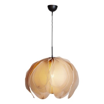 ByRydens - Lámpara colgante LOU LOU 1xE27/5W/230V beige diá. 80 cm