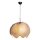 ByRydens - Lámpara colgante LOU LOU 1xE27/5W/230V beige diá. 80 cm