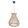 ByRydens - Lámpara colgante SEAGRASS 1xE27/8W/230V beige diá. 49 cm