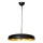 ByRydens - Lámpara colgante SHELBY 3xG9/5W/230V negro diá. 50 cm