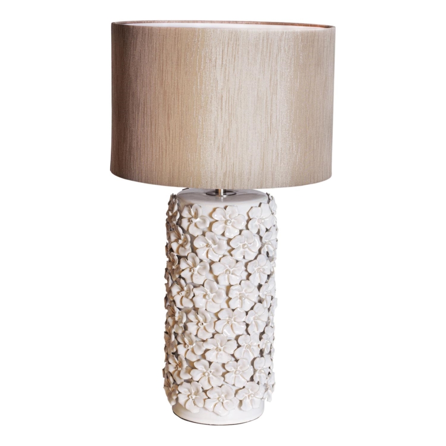 ByRydens - Lámpara de mesa FIORE 1xE27/5W/230V color crema