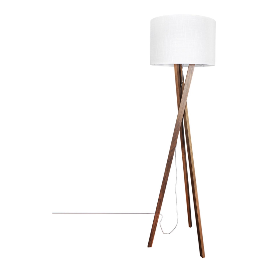 ByRydens - Lámpara de pie VEGA 1xE27/5W/230V marrón/blanco