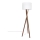 ByRydens - Lámpara de pie VEGA 1xE27/5W/230V marrón/blanco