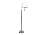 ByRydens - Lámpara LED de pie ORLANDO 1xE27/5W/230V + LED/3W blanco/bronce diá. 36 cm