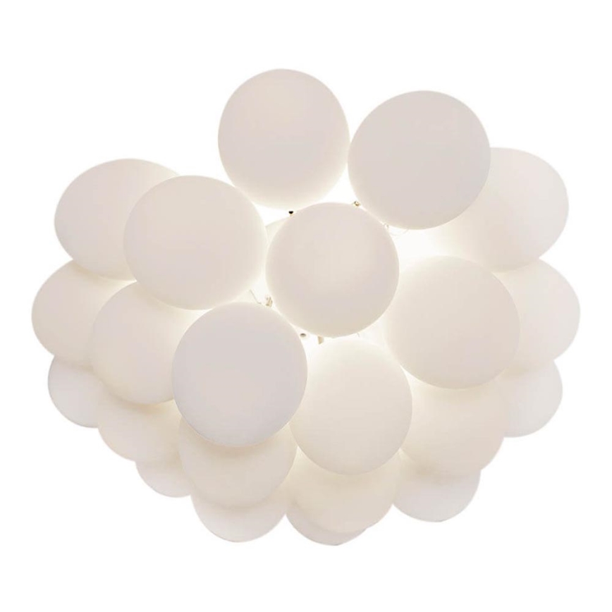 ByRydens - Plafón GROSS 6xG9/5W/230V blanco diá. 50 cm