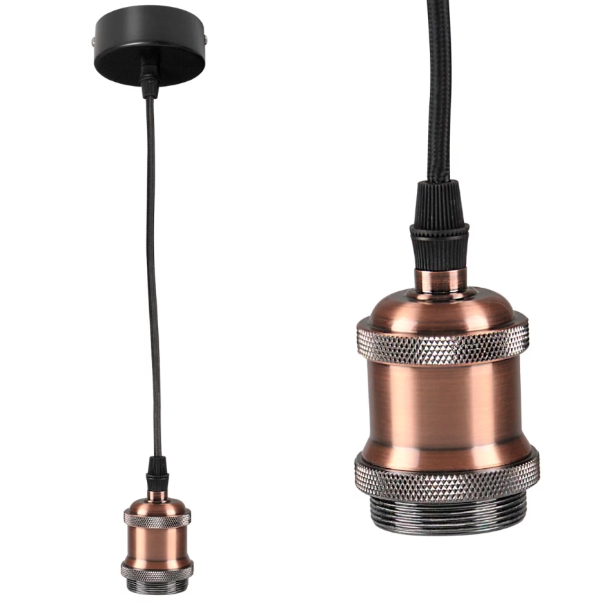 Cable de alimentación 1xE27/20W/230V cobre