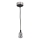 Cable de alimentación 1xE27/20W/230V cromo brillante