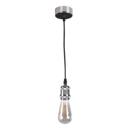 Cable de alimentación 1xE27/20W/230V cromo brillante
