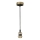 Cable de alimentación 1xE27/20W/230V dorado