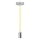 Cable de alimentación 1xE27/60W/230V amarillo/cromo brillante