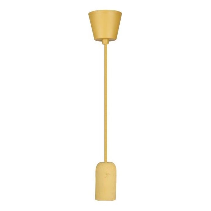 Cable de alimentación 1xE27/60W/230V concreto/beige