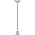 Cable de alimentación 1xE27/60W/230V gris/porcelana